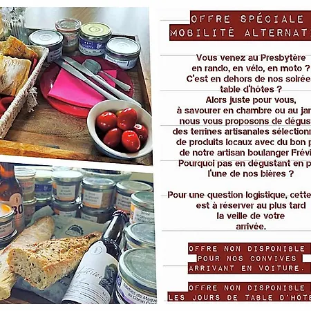 Au Presbytere De Bed & Breakfast